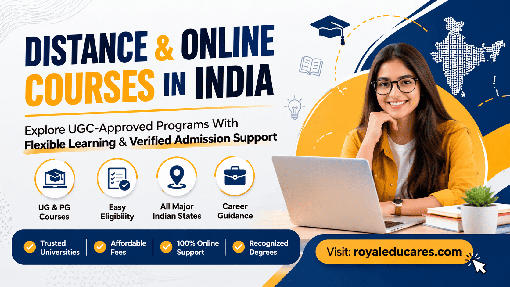Distance and Online Courses in India UGC Approved Programs Admission Guide