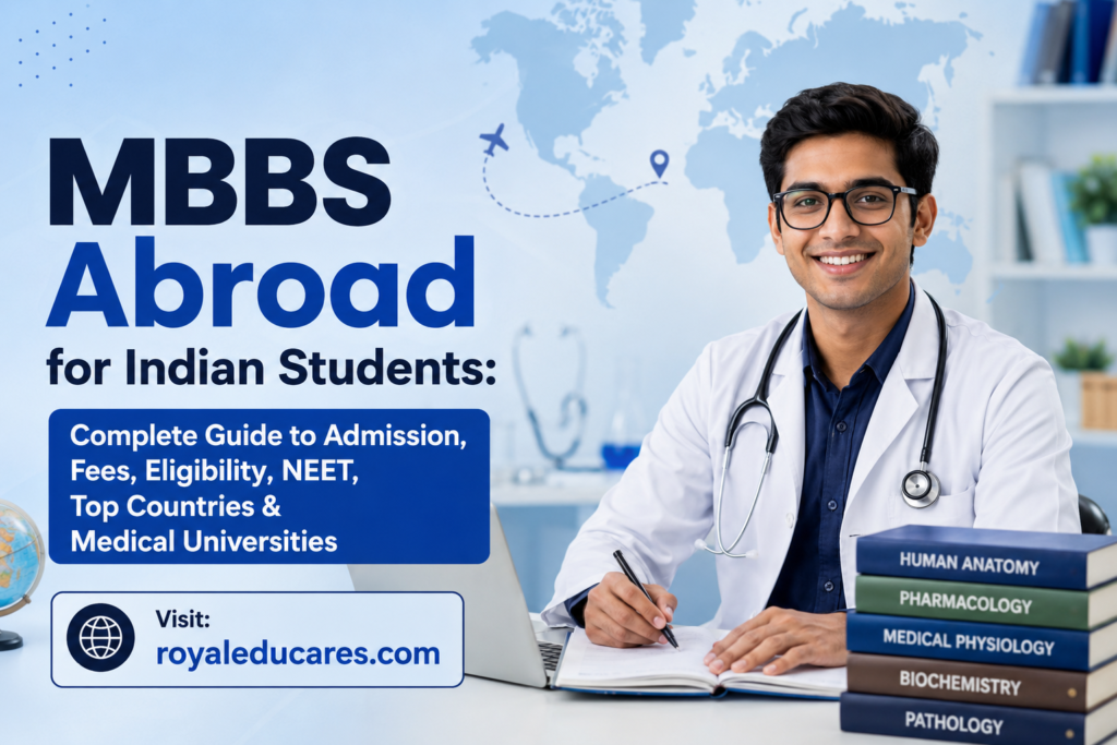 MBBS Abroad for Indian Students Complete Guide to Admission, Fees, Eligibility, NEET, Top Countries & Medical Universities