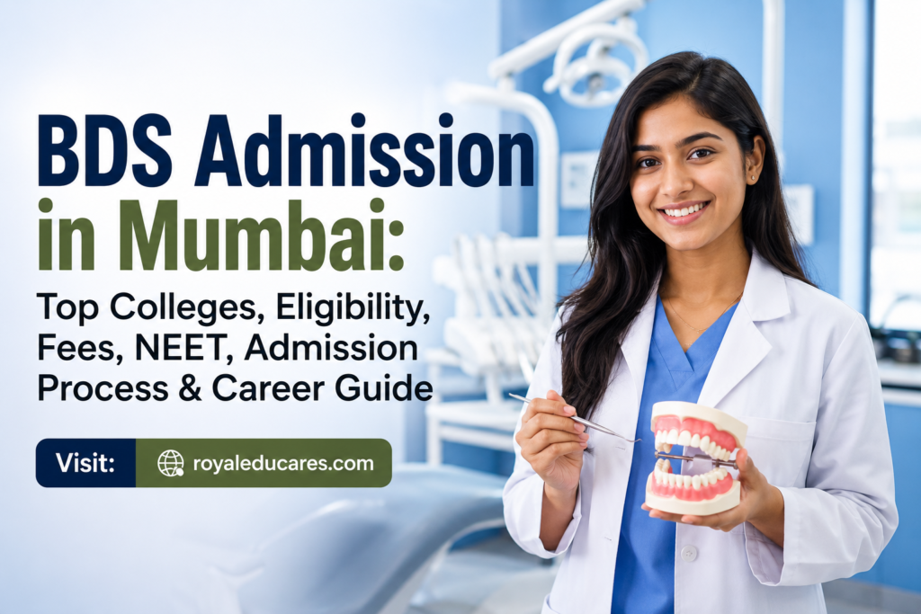 BDS Admission in Mumbai Top Colleges, Eligibility, Fees, NEET, Admission Process & Career Guide